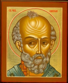 Икона «Святитель Николай архиепископ Мир Ликийских»