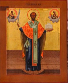 Икона «Святитель Николай архиепископ Мир Ликийских»