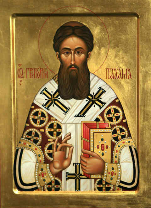 Святитель Григорий Палама, архиепископ Солунский.