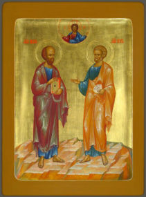 Святые первоапостолы Петр и Павел