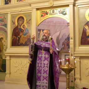 Праздник Воздвижения Креста Господня в Макарово