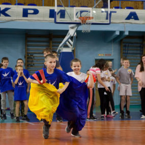 Детский спортивный турнир «Веселые старты» в рамках ежегодной акции «Согреем детские сердца»