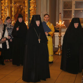 31 декабря 2016г. в Успенском храме Новодевичьего