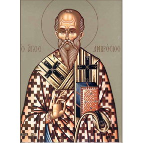 Святитель Амвросий Медиоланский, епископ