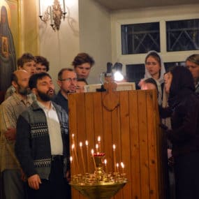 Богослужения в Свято-Никольском храме с.Макарово ночь с 6 на 7 января 2018 года