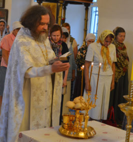 19 августа 2018 года. Свято-Никольский храм в селе Макарово.