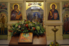 19 августа 2018 года. Свято-Никольский храм в селе Макарово.