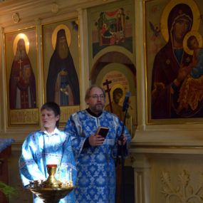 2 сентября 2018 года. Свято-Никольский храм в селе Макарово.