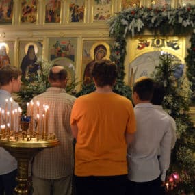 7 января 2019 года. Рождество Христово. Село Макарово.