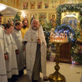 7 января 2019 года. Рождество Христово. Село Макарово.