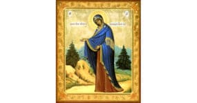 Пюхтицкая икона Богородицы «У Источника»