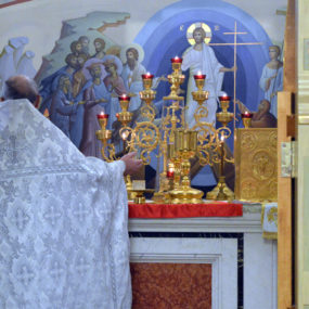 7 января 2020 года. Свято-Никольский храм с.Макарово.