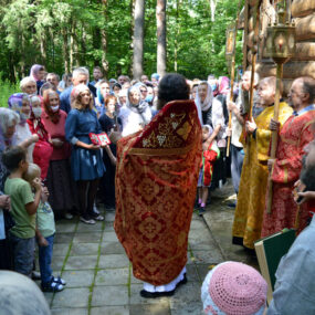 Престольный праздник в храме Великомученика Пантелеимона (г.Черноголовка).