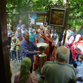 Престольный праздник в храме Великомученика Пантелеимона (г.Черноголовка).