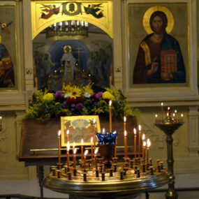 Преображение Господне в Свято-Никольском храме села Макарово 18 - 19 августа 2020 года.