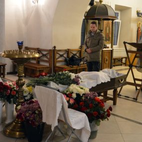 Отпевание почившего настоятеля храма протоиерея Вячеслава Перевезенцева