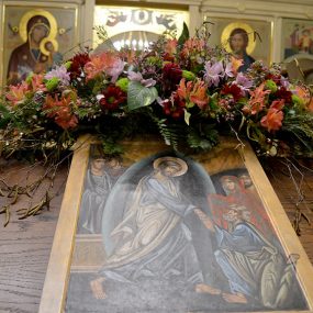 Пасхальные Богослужения в Свято-Никольском храме с.Макарово.