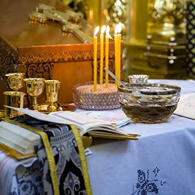 Таинства Елеоосвящения (Соборования) в Свято-Никольском храме с. Макарово будут совершаться по субботам в 15:00 11 марта и 1 апреля 2023 года.