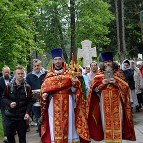 Престольный праздник в Никольском храме с. Макарово.