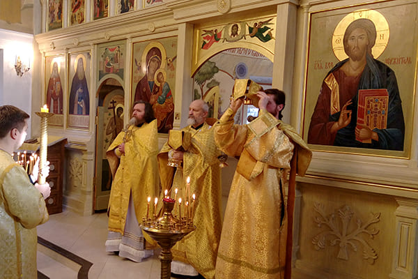 24 ноября 2019 года. Свято-Никольский храм с.Макарово.